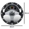Настенные часы автомобильные художественные работы с часами спортивное автомобильное рулевое колесо и приборная панель автомобильный привод Auto Style Repair Decorwall Clockswall