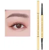 Golden Bars Double -Hededed Three -Dimensional Long -Trasting Triangular Head Brow Makeup, многие варианты стиля, поддержка пользовательского логотипа