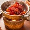 Bowls Featured Chinese Style Retro Tableware Braised Pork Dongpo's Lion's Head Bowl Candle Heating Open Stove
