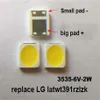 100pc lot NEW SMD LED 3535 6V Cold White 2W For TV LCD Backlight replace LATWT391RZLZK led diode222a