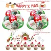 Decoração de festa 60 cm bolas de natal decorações de árvore presente de natal para casa ao ar livre brinquedos infláveis de pvc