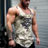 مهندسو الجسم 2018 New Fitness Men Tank Top Mens Bodybuilding Stringers Tank Tops Singlet Brand Clothing238R