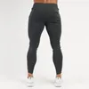 Men's Pants Joggers Men Sweatpants Cotton Embroidered Casual Double Zip Straight Gym Sports Fitness Running Bodybuilding pants 230719