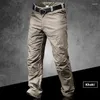 Men's Pants Tactical Outdoor Ripstop Cargo Working Clothing Hiking Hunting Combat Trousers Streetwear