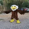 Real Picture Eagle Mascot Kostuum Fancy Outfit Stripfiguur Feestjurk238i