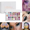 Eye Shadow 40 Colors Glitter Eyeshadow Powder Palette Diamond Shine Glittering Makeup Colored Cosmetics Shadows Pallete Make Up 230718