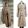 Übernatürlicher Jäger Engel Emmanuel Castiel Twill Trench Cosplay Cosplay Kostüm233z