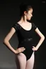 Stage Wear Professionele Dames Volwassen Ballet Turnpakje Kant Mouw Taille Uniformen