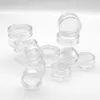 5ml 10ml 25g 3 ml 3g 5g 10g 15g 20g Small Clear Cream Jar Plastic Pot Box Mini Transparent Cosmetic sample Container with Lids Tovvl