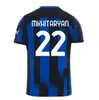 2023 2024 Inters Milan Lautaro piłkarski koszulki Barella Milan Correa Calhanoglu Brozovic 23 24 Koszula piłkarska Gagliardini Men Kit Kit Tops 16-4xl