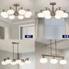 Luminárias pendentes modernas de níquel metal lustre led iluminação viva sala de jantar decoração luzes pendentes quarto luminária suspensa