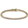 Tennis Bracelets homme cz diamant Mode bracelet bijoux Designer 7 8 pouces AAA Cubic Zirconia Saint Valentin petite amie Femmes Hommes 251v
