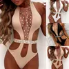 maiô feminino 2019 peça única com strass cristal sem costas roupa de praia moda praia biquíni push-up monoquíni maiô moda praia247x