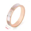 Wedding Rings Natural Shell & Crystals Love For Women Couple Bridal Finger Luxury Jewelry Girl Friend Weeding Gift