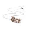 Pendant Necklaces Charm 316L Stainless Steel Cuff Necklace with Crown Chain Earrings Jewelry Set 230719