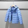 Down Coat Girls' baby down jacket 2021 cold light warm thickened winter and autumn cotton jacket zipper children's clothing Z230720