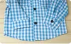 Zestawy odzieży w stylu męskim nastoletnim chłopcom moda moda Plainowe koszuli 3 -częściowy zestaw dla maluch chłopców odzież dziecięca Zestaw dla dzieci BC1105 Z230719