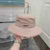 Misturar 5 cores mais recentes chapéus de aba larga chapéu de balde de grife para mulheres boné desfiado