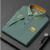 2023High-End-Designer-Baumwollmode, besticktes Poloshirt für Männer, Sommer, lässig, koreanisches Kurzarm-T-Shirt, Revers-Trend für Männer