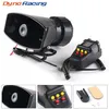 12V 80W 5-Sound Loud Car Warning Alarm Police Fire Siren 130dB Air Horn PA Speaker Car Accessories Car Warning Alarm247d