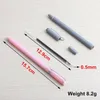 10 pçs/conjunto Promocional Gel Caneta e Sacos de Lápis Papelaria Criativa Tinta Kawaii Fornecedores de Escritório Escolar