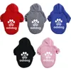 Dog Apparel Brand Clothes Winter Warm Fashion Hoodie Pet Shirt For Small Medium Dogs Pets Chihuahua Pug Coat Clothing