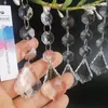 Kroonluchter Crystal Camal 5Pcs 34mm Prisma Hangers Onderdelen Kralen Guirlande Opknoping Lamp Verlichting Party Woondecoratie