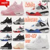 Kids Schoenen Atletische Kinderen Jumpman 4s Basketbal Jongens Meisjes Sport Jongen schoenen Sneakers B6OW #