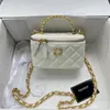 Women Loxtle Luxury Designer Bag جديد متعدد الاستخدامات مرآة Lingge سلسلة أصلية جلد عالي الجودة Crossbody Bag Bag Bag Crossbody أكياس