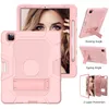 As mais recentes capas de tablet PC com suporte de moda infantil para iPad Pro 12.9 11 Air 5 4 10.9 Silicone Plastic Protective Shell à prova de choque com porta-lápis Hot Pink