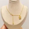 Luxe ketting Designer armband vrouwelijk roestvrij staal paar hart V gouden zilveren ketting hanger sieraden nek geschenken voor vriendin accessoires groothandel