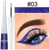 16 color color eyeliner glittering eyeliner shiny eye shadow, many style choices, support custom LOGO