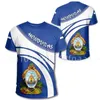 T-shirts pour hommes Honduras Drapeau Chemise Hommes Été Honduras Emblème Impression Design De Mode Drôle Football O Ncek Hrvatska Tshirt En Gros 230718