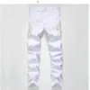 Hommes Distressed Ripped Jeans Designer De Mode Droite Moto Biker Jeans Causal Denim Pantalon Streetwear Style hommes Jeans Cool202E