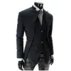 Whole- 2016 New Arrival Casual Slim Stylish fit One Button Terno Masculino Blazer Casaco Jaquetas Moda Masculina Vestido Vestuário Plus Size 173K