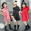 Coat New Girls' Warm Jacket Cotton Jacket Children's Printed Thick Coat Children's Clothing Autumn Winter Baby Coat Z230720