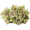 Decorative Flowers 1 Bunch Beautiful Simulation Flower Clear Texture Artificial Realistic Looking