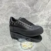 2023 Top Hot Luxurys Designer Männer Kausal Schuh Mode Frau Leder Lace Up Plattform Sohle Turnschuhe Weiß Schwarz Herren Damen Sneaker xsd221111