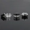 3ML 5G Scatola per crema a forma di diamante Bottiglia acrilica Crema per diamanti Pentole per glitter per unghie Confezione per trucco Vasetti per crema Imballaggio cosmetico Tlggu