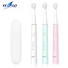 Toothbrush Electric Toothbrush Rechargeable 5 Modes Whiten Clean Teeth Brush Professional Oral Care Toothbrush Traval Box 230719