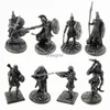 Décorations d'intérieur 1 pièces antique spartiate Rome soldats Figurines Miniatures Vintage métal soldats modèle Statue bureau voiture ornement Auto décor cadeau x0718