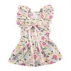 Piesowa odzież przenośna garnitur dla wylotów urocza kwiatowa sukienka księżniczka oddychająca spódnica małe psy koty wiosenne/letnie moda