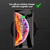 Custodia in metallo per privacy in vetro temperato magnetico per iPhone 14 13 12 XR 11 Pro MAX X 7 8 6 6S Plus 360 Custodia protettiva antispia magnetica