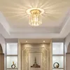 Ceiling Lights Nordic Balcony Aisle Porch Lamps Corridor Entrance Cloakroom Luxury Post-modern Minimalist Crystal Recessed Led