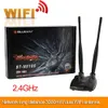 Localizadores Wi-Fi Placa de rede sem fio de alta potência 300 Mbps Long Rang BT-N9100 Beini Adaptador Wi-Fi USB Antena dupla Decodificador Ralink 3070L Chipset 230718