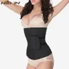 Modelador feminino HEXIN Cinto Abdominal Alta Compressão Zíper Plus Size Latex Cintura Cincher Espartilho Underbust Body Fajas Sweat 2891