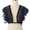 emmes Mode Sexy Plume bralette Haut Boho Lingerie Mad max Festival Rave Burning Man Soutien-Gorge Top cage harnais de danse 201i