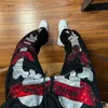 Pantalones de hombre Punk Skull s pantalones de chándal hombres mujeres estética Y2K gótico Streetwear Joggers Vintage Casual suelta ropa deportiva 230718