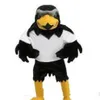 2019 Professionell specialanpassad deluxe Plush Falcon Mascot kostym vuxen storlek Eagle Mascotte Mascota Carnival Party cosply costum247o