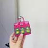 Keychains Lanyards Adorable Tiny House Bag Charm Keyring Decorate Your Purse Backpack 230718